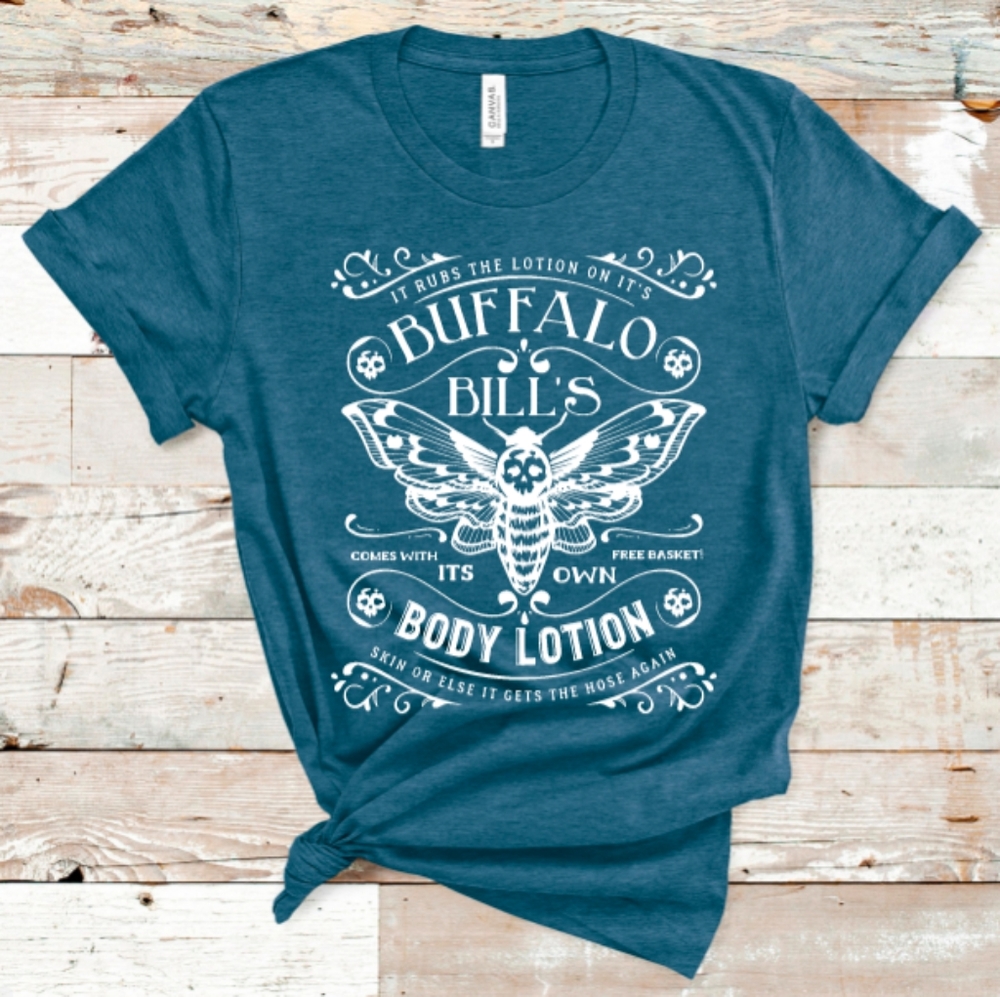 Boutique Teal Silence Of The Lambs Tshirt